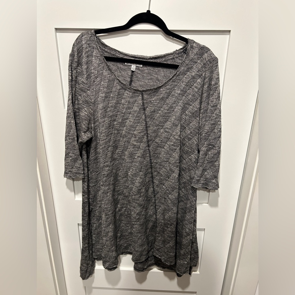 All at Once Striped Shirt